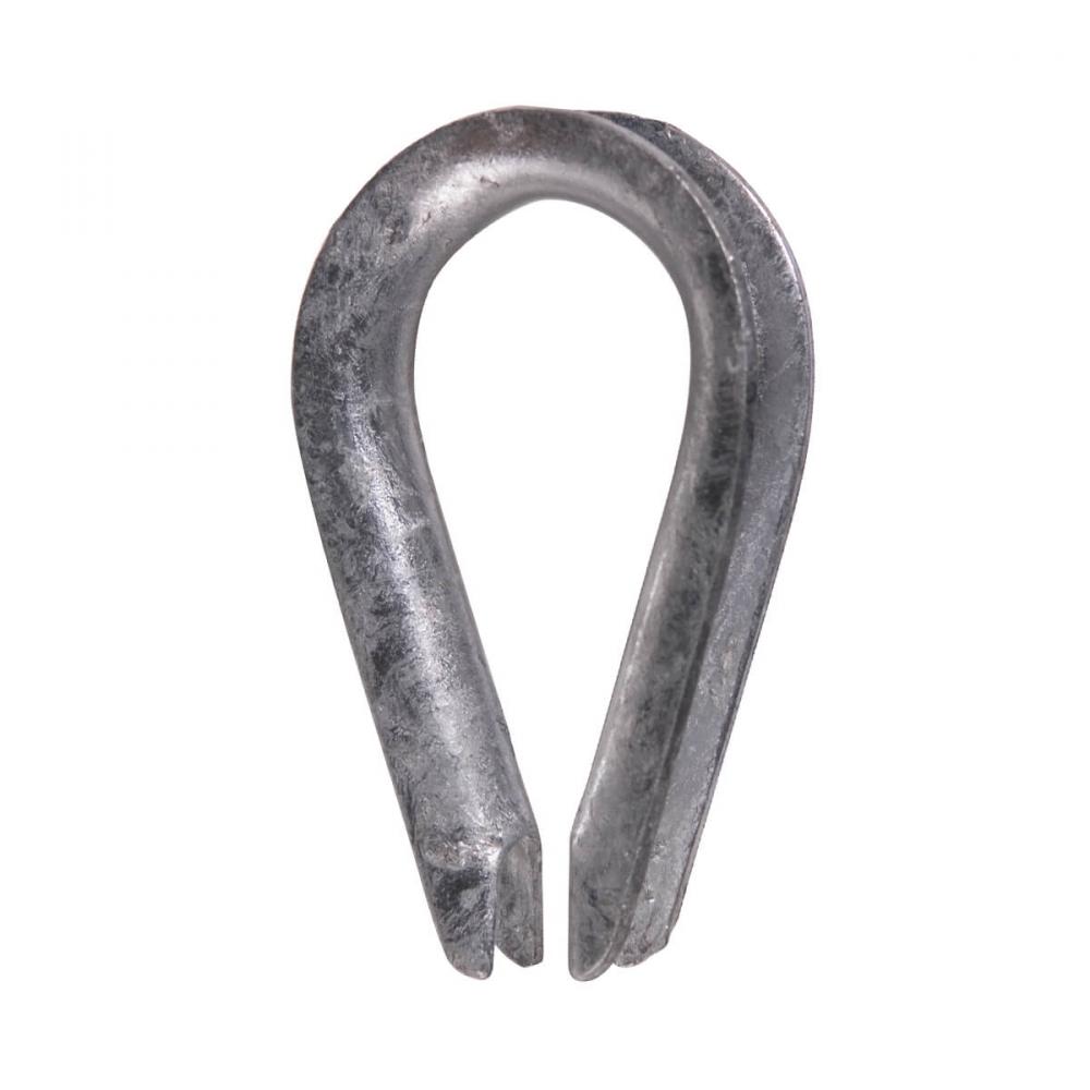 Zinc Plated Thimbles ¼In<span class=' ItemWarning' style='display:block;'>Item is usually in stock, but we&#39;ll be in touch if there&#39;s a problem<br /></span>