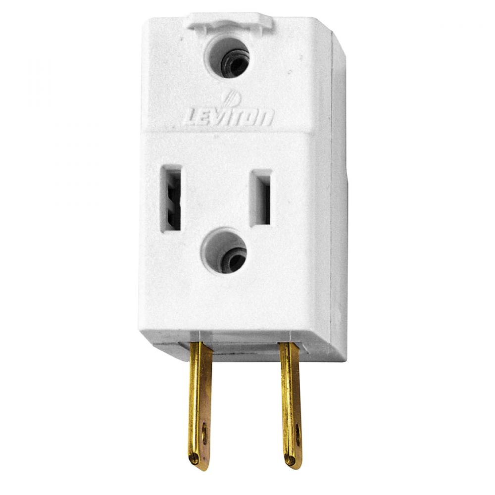 Cube Tap 2 Wire White<span class=' ItemWarning' style='display:block;'>Item is usually in stock, but we&#39;ll be in touch if there&#39;s a problem<br /></span>