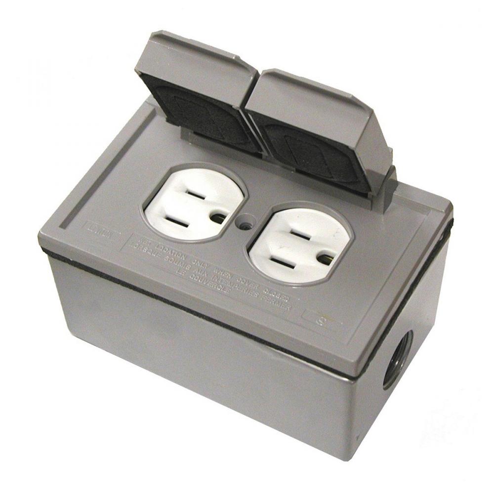 Weatherproof Duplex Kit Assemby<span class=' ItemWarning' style='display:block;'>Item is usually in stock, but we&#39;ll be in touch if there&#39;s a problem<br /></span>
