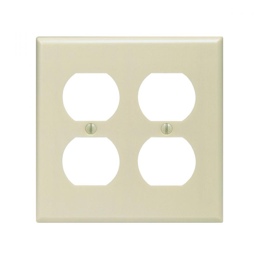 Ivory Co/Lar Duplex Recp. 15amp 125V NEMA 5-15R 2P 3W<span class=' ItemWarning' style='display:block;'>Item is usually in stock, but we&#39;ll be in touch if there&#39;s a problem<br /></span>