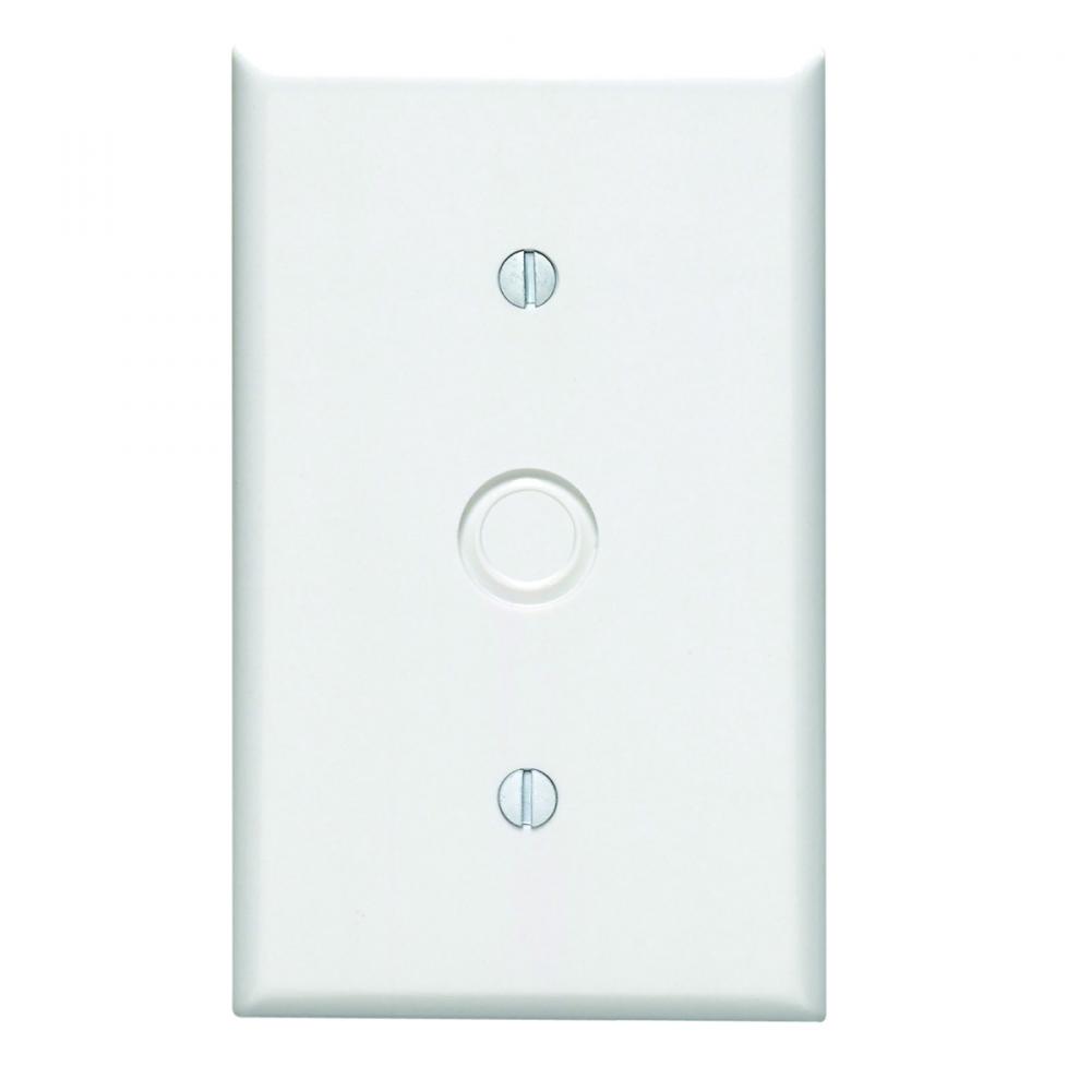 1 Gang White Telephone Plate<span class=' ItemWarning' style='display:block;'>Item is usually in stock, but we&#39;ll be in touch if there&#39;s a problem<br /></span>
