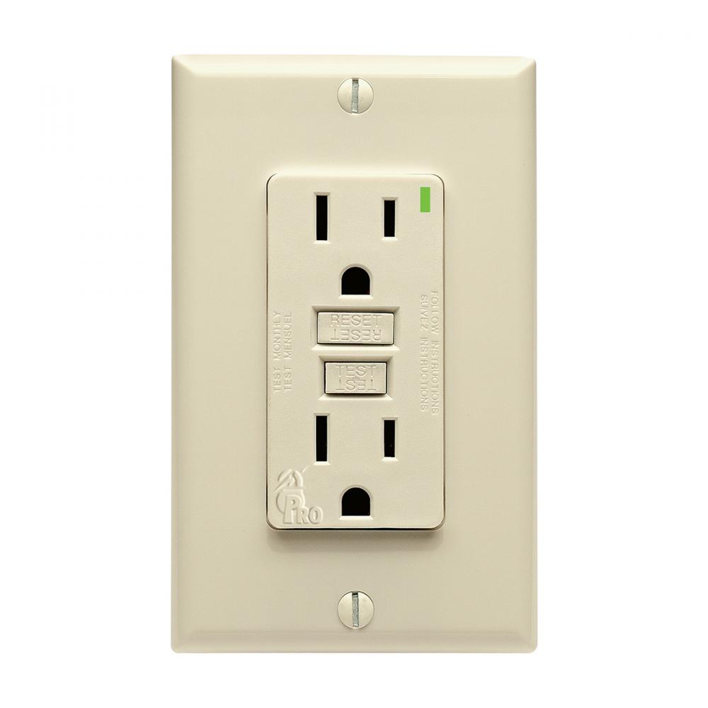 Gfi Lighted Receptacle 15V Ivory<span class=' ItemWarning' style='display:block;'>Item is usually in stock, but we&#39;ll be in touch if there&#39;s a problem<br /></span>