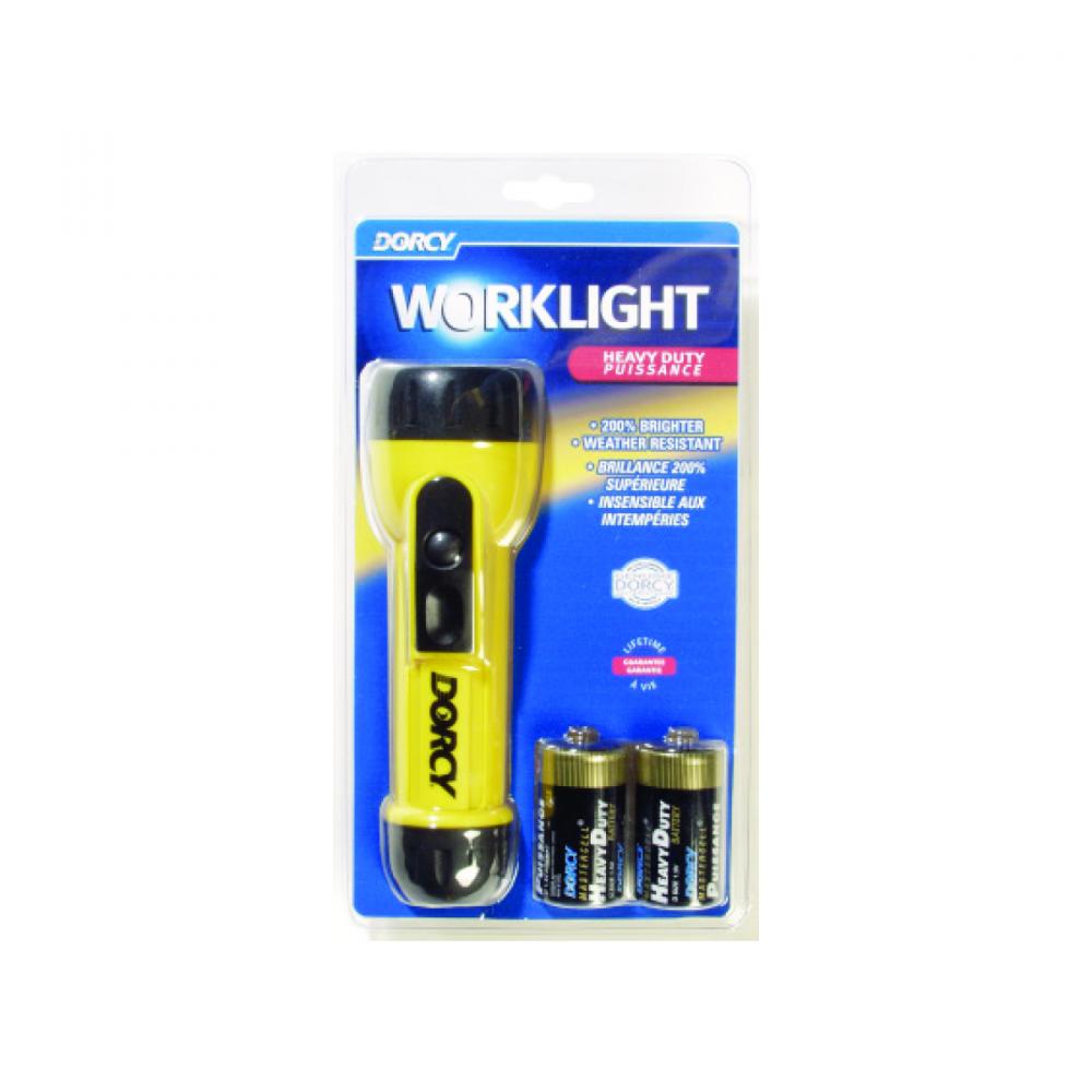 Flashlight/Worklight LED 20 Lumens W/2D Batteries<span class=' ItemWarning' style='display:block;'>Item is usually in stock, but we&#39;ll be in touch if there&#39;s a problem<br /></span>