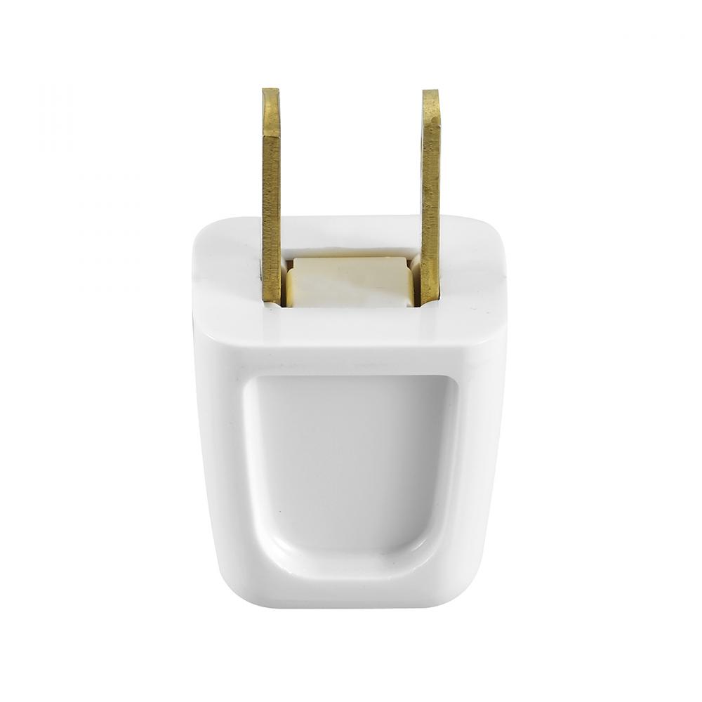 Bp2601-6W Academy Straight Blade Plug 10-Amp 125V White<span class=' ItemWarning' style='display:block;'>Item is usually in stock, but we&#39;ll be in touch if there&#39;s a problem<br /></span>