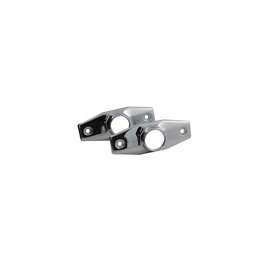 Pair Shower Rod Flanges<span class=' ItemWarning' style='display:block;'>Item is usually in stock, but we&#39;ll be in touch if there&#39;s a problem<br /></span>