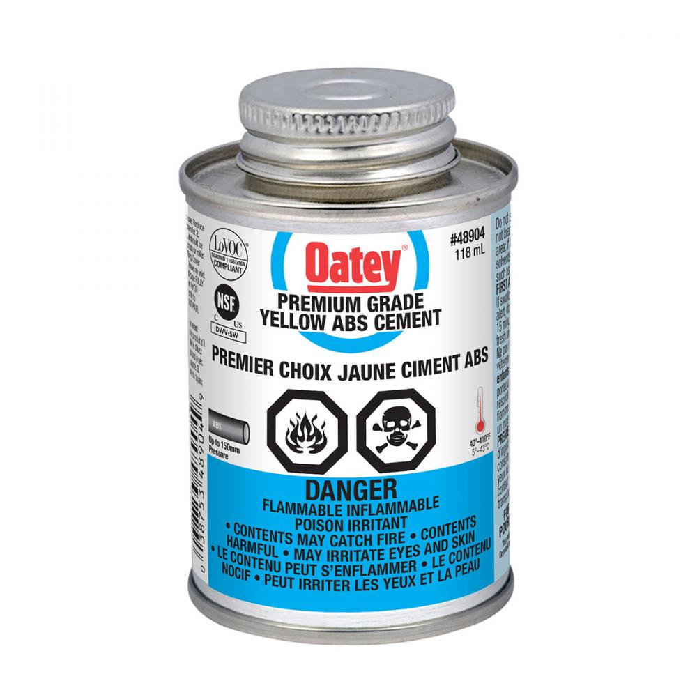 ABS Cement With Brush 118ml Yellow<span class=' ItemWarning' style='display:block;'>Item is usually in stock, but we&#39;ll be in touch if there&#39;s a problem<br /></span>
