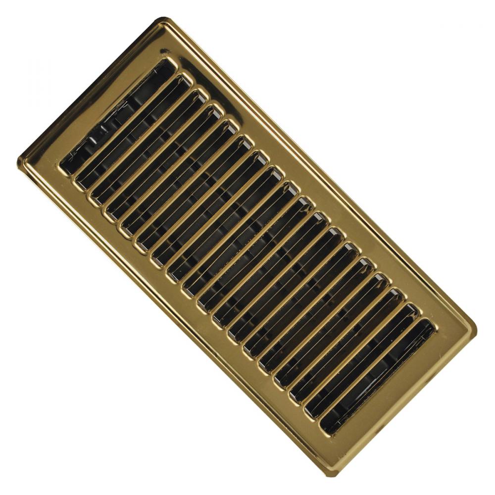 Floor Register Steel 3 x 10in Brass<span class=' ItemWarning' style='display:block;'>Item is usually in stock, but we&#39;ll be in touch if there&#39;s a problem<br /></span>