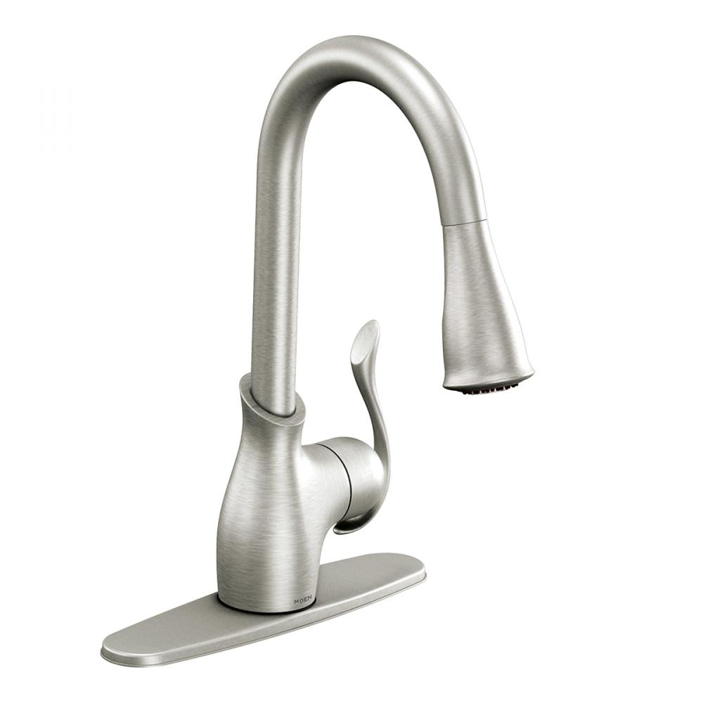 Ca87006Srs Boutique 1Handle Pulldown Kitchen<span class=' ItemWarning' style='display:block;'>Item is usually in stock, but we&#39;ll be in touch if there&#39;s a problem<br /></span>