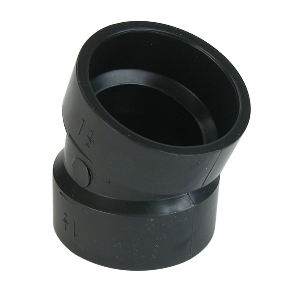 ABS 22½° Elbow 1½ in<span class=' ItemWarning' style='display:block;'>Item is usually in stock, but we&#39;ll be in touch if there&#39;s a problem<br /></span>