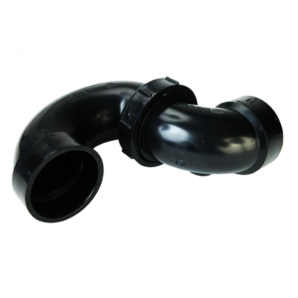 Abs P-Trap 1-¼In Less Cleanout With Union<span class=' ItemWarning' style='display:block;'>Item is usually in stock, but we&#39;ll be in touch if there&#39;s a problem<br /></span>
