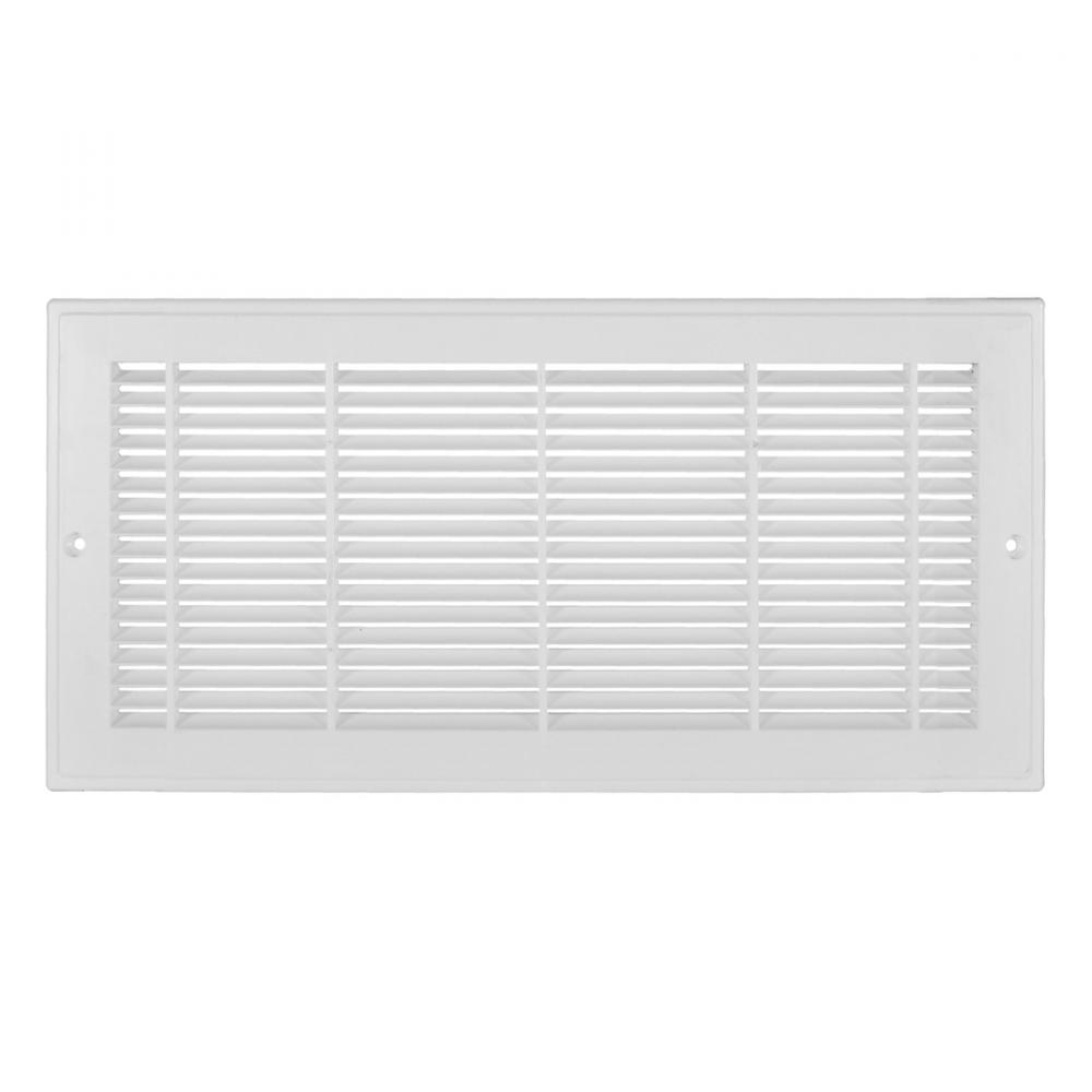 Rg3014 Plastic Sidewall Grill 24 x 6 White<span class=' ItemWarning' style='display:block;'>Item is usually in stock, but we&#39;ll be in touch if there&#39;s a problem<br /></span>