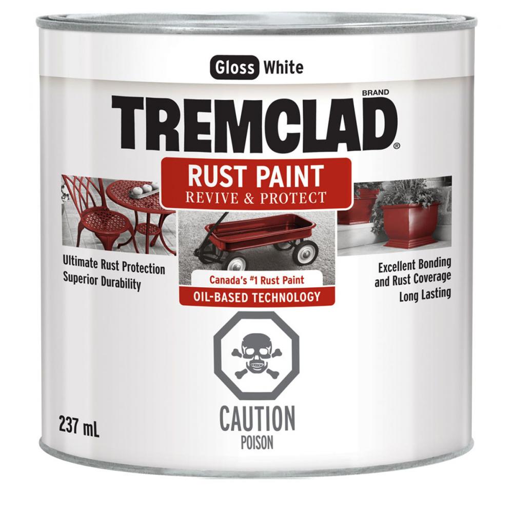 Rust Paint Oil Based 237ml Gloss White<span class=' ItemWarning' style='display:block;'>Item is usually in stock, but we&#39;ll be in touch if there&#39;s a problem<br /></span>