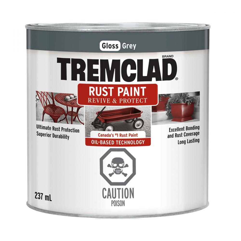 Rust Paint Oil Based 237ml Grey<span class=' ItemWarning' style='display:block;'>Item is usually in stock, but we&#39;ll be in touch if there&#39;s a problem<br /></span>