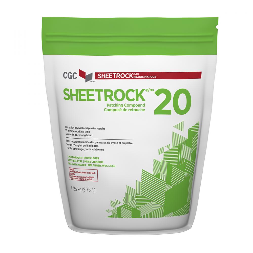 Sheetrock 20 1.25Kg<span class=' ItemWarning' style='display:block;'>Item is usually in stock, but we&#39;ll be in touch if there&#39;s a problem<br /></span>