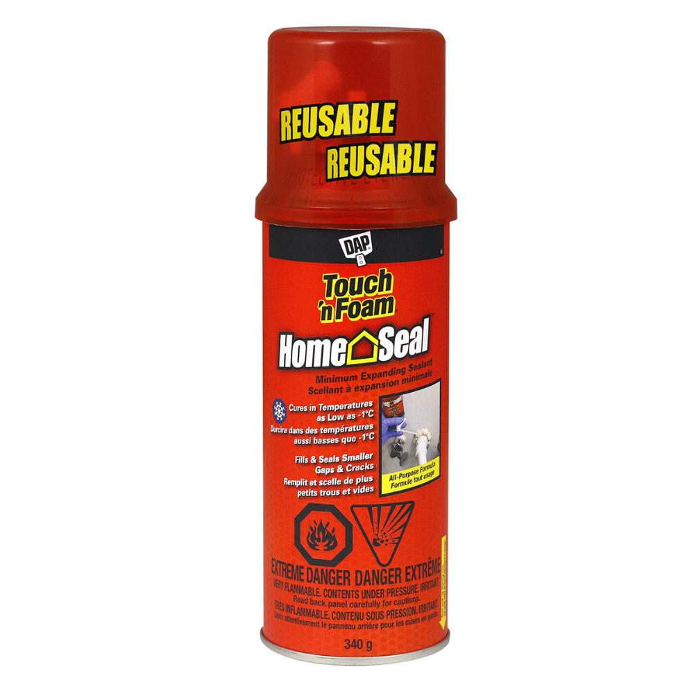 TNF Home Seal Small Gaps Foam Sealant 12oz (340g)<span class=' ItemWarning' style='display:block;'>Item is usually in stock, but we&#39;ll be in touch if there&#39;s a problem<br /></span>