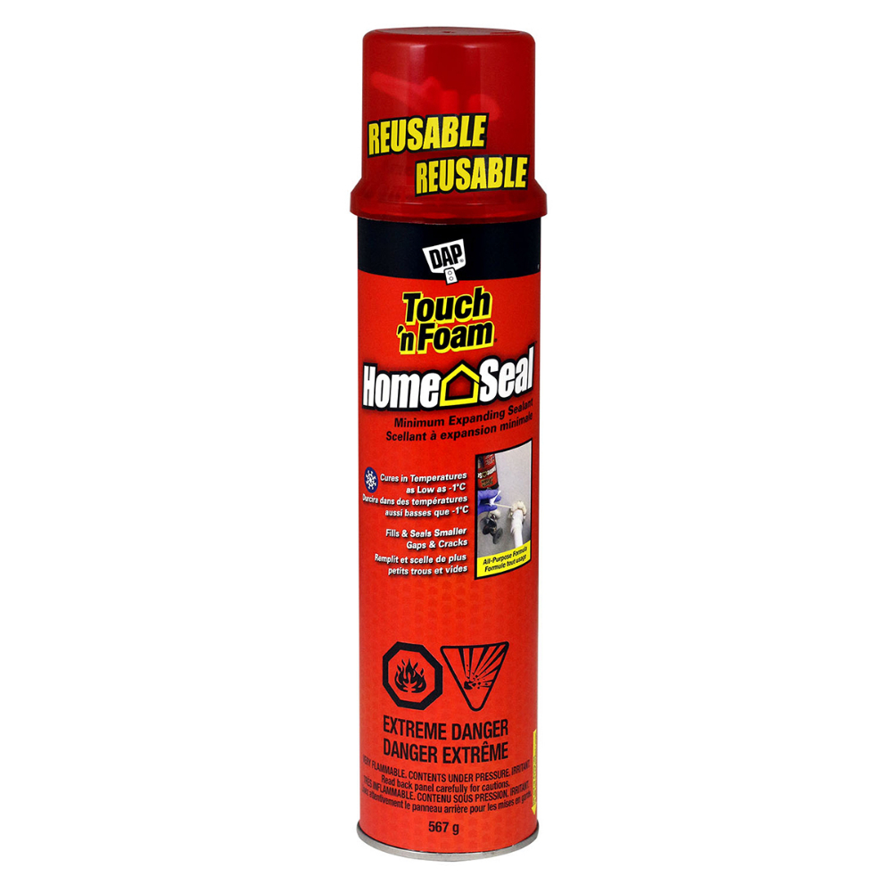 TNF Home Seal Small Gaps Foam Sealant 20oz (566g)<span class=' ItemWarning' style='display:block;'>Item is usually in stock, but we&#39;ll be in touch if there&#39;s a problem<br /></span>