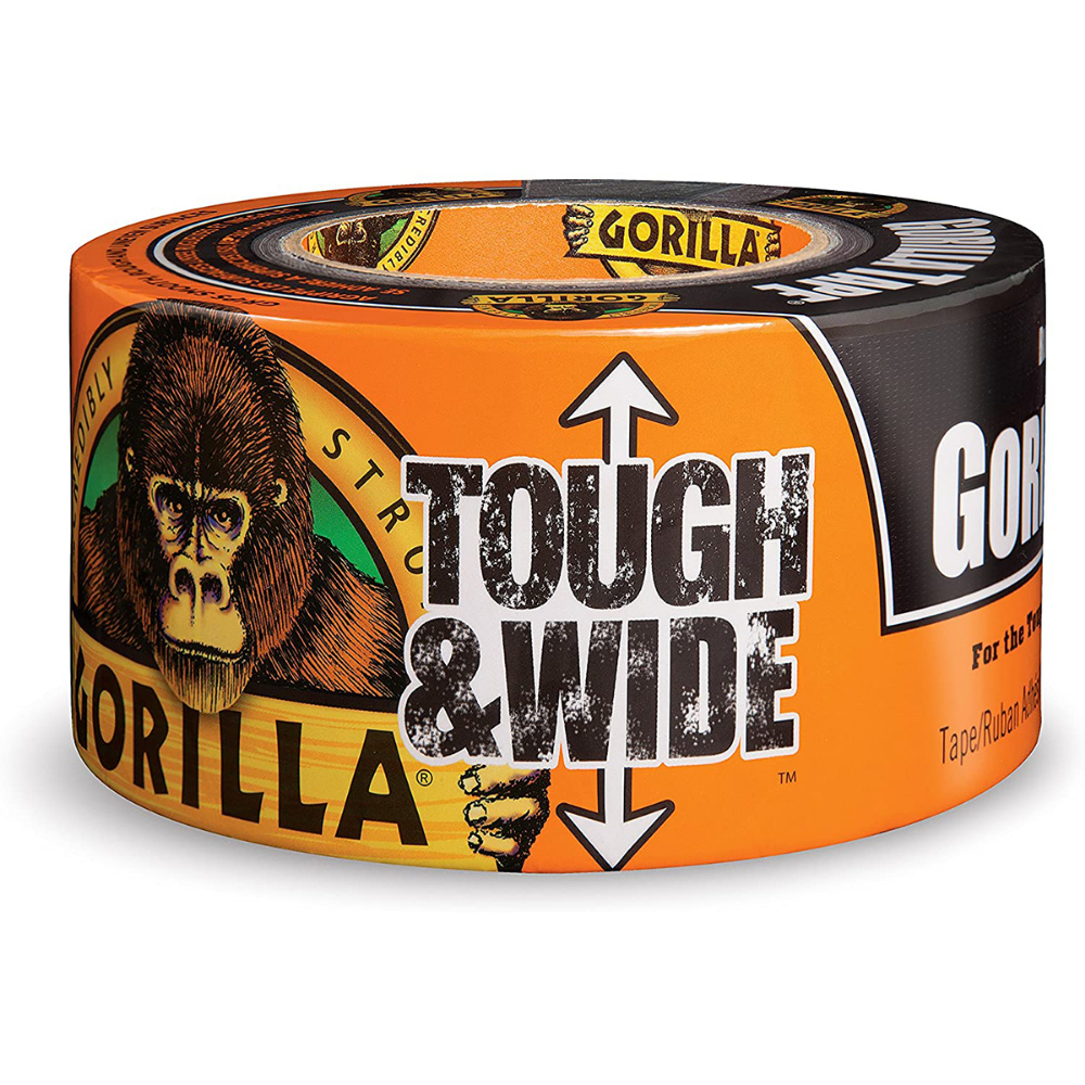 Gorilla Tape Tough & Wide 2.88in x 25yd Black<span class=' ItemWarning' style='display:block;'>Item is usually in stock, but we&#39;ll be in touch if there&#39;s a problem<br /></span>