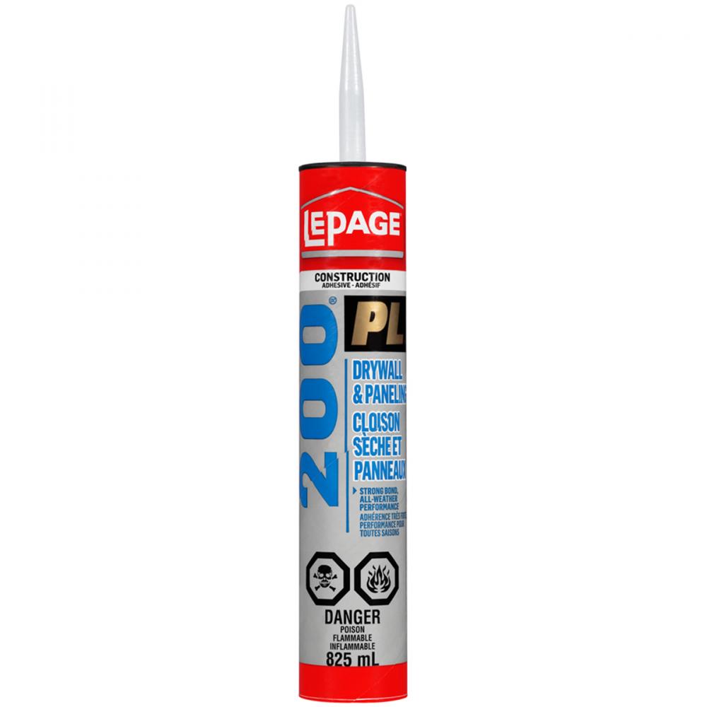 PL200 Construction & Panel Adhesive 825ml<span class=' ItemWarning' style='display:block;'>Item is usually in stock, but we&#39;ll be in touch if there&#39;s a problem<br /></span>