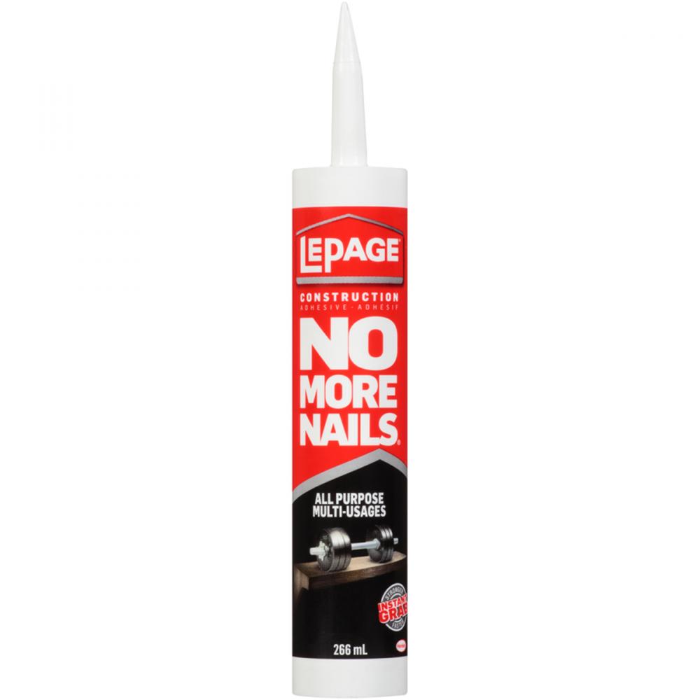 No More Nails All Purpose Construction Adhesive 266ml<span class=' ItemWarning' style='display:block;'>Item is usually in stock, but we&#39;ll be in touch if there&#39;s a problem<br /></span>