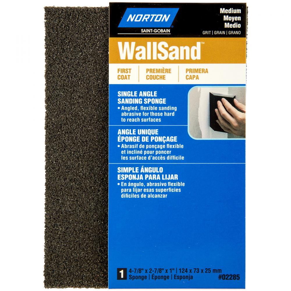Sponge Sanding Angled Fine/Med. 4-7/8&#34; x 2-7/8&#34; x 1&#34;  Coated 4 Sides<span class=' ItemWarning' style='display:block;'>Item is usually in stock, but we&#39;ll be in touch if there&#39;s a problem<br /></span>