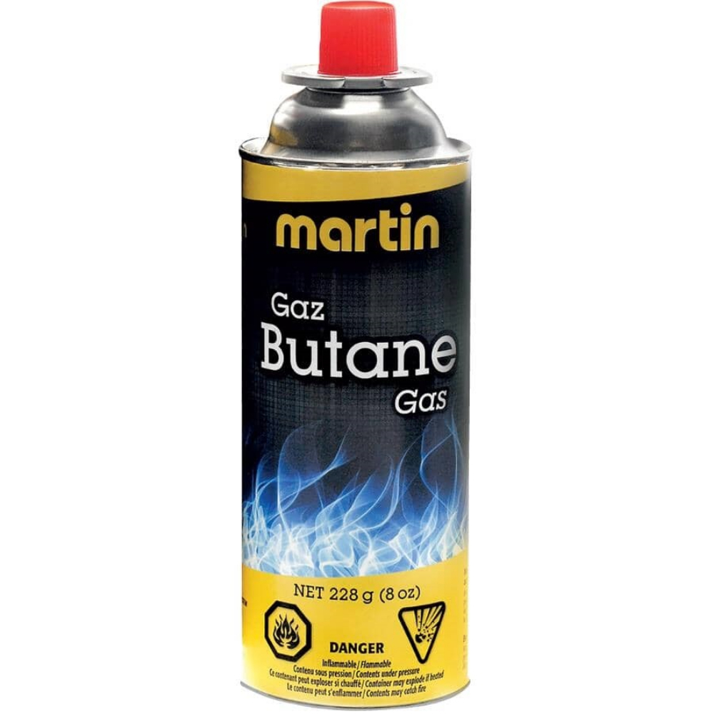 HAZ Butane Fuel for Camp Stove 228g<span class=' ItemWarning' style='display:block;'>Item is usually in stock, but we&#39;ll be in touch if there&#39;s a problem<br /></span>