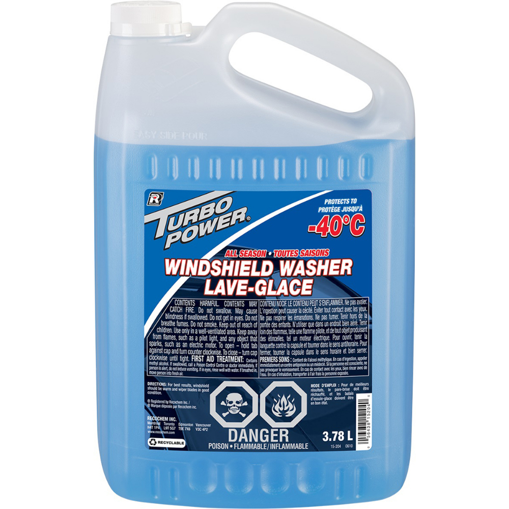 Windshield Washer Fluid -40 3.78lL<span class=' ItemWarning' style='display:block;'>Item is usually in stock, but we&#39;ll be in touch if there&#39;s a problem<br /></span>
