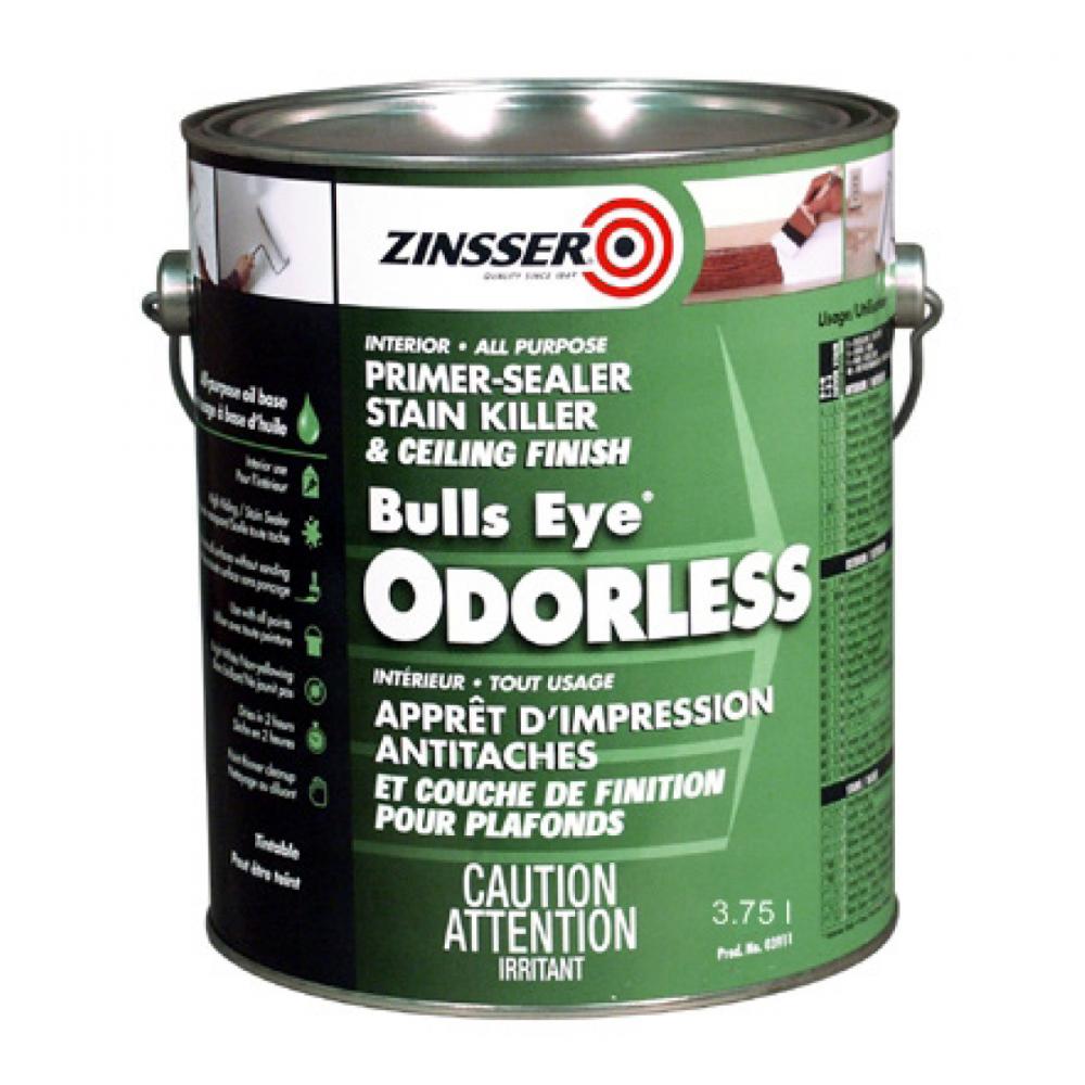 Bulls Eye Odourless Oil-Based Stain Blocking Primer 3.78L<span class=' ItemWarning' style='display:block;'>Item is usually in stock, but we&#39;ll be in touch if there&#39;s a problem<br /></span>