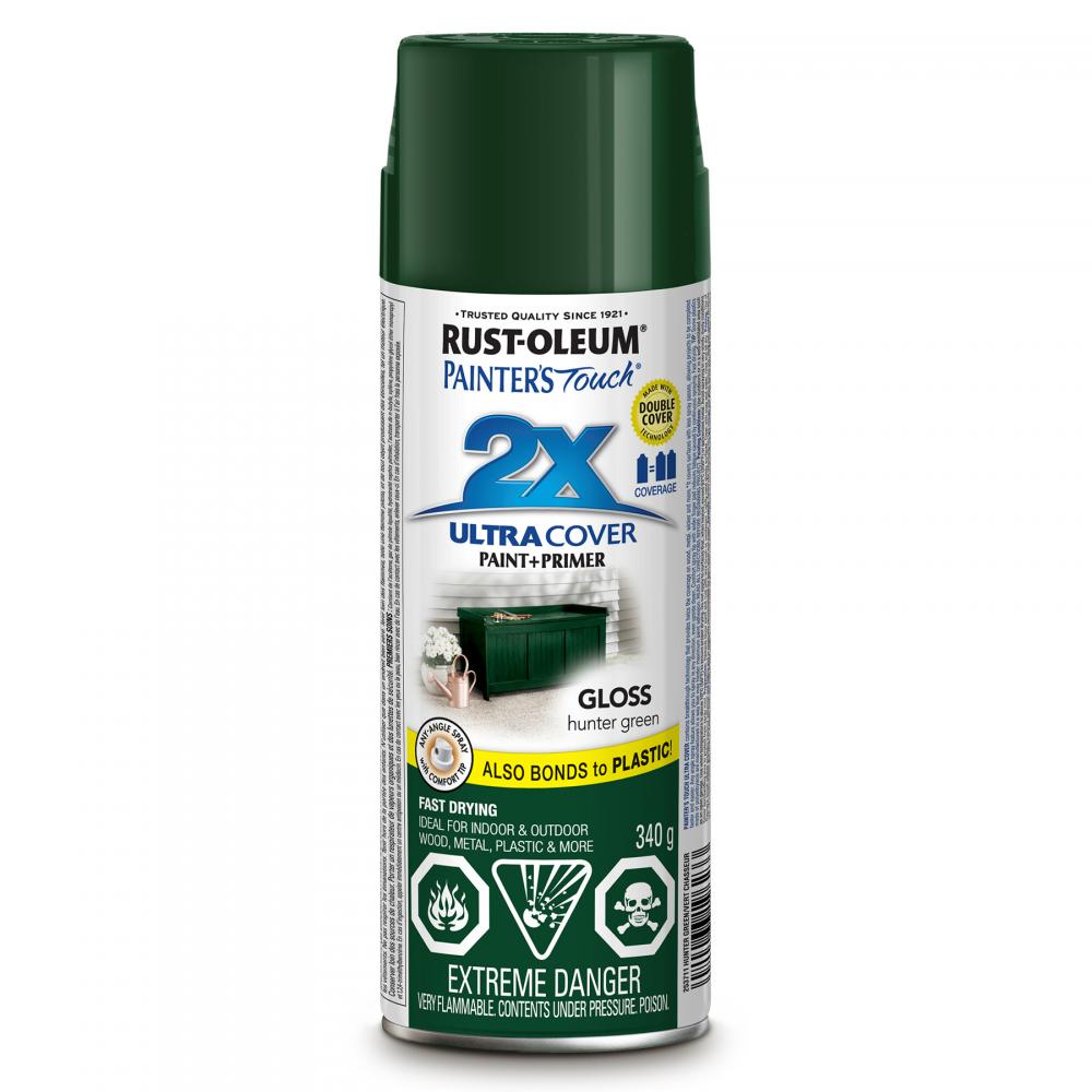 Painters Touch 2X Spray Paint 340G Hunter Green<span class=' ItemWarning' style='display:block;'>Item is usually in stock, but we&#39;ll be in touch if there&#39;s a problem<br /></span>