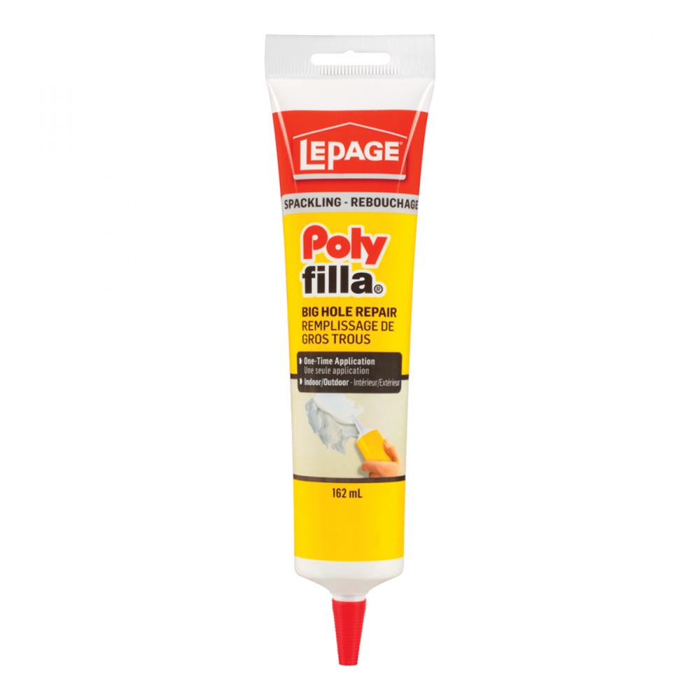 Polyfilla Big Hole Repair 162ml Tube Poly 394034<span class=' ItemWarning' style='display:block;'>Item is usually in stock, but we&#39;ll be in touch if there&#39;s a problem<br /></span>