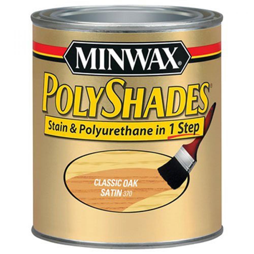 Polyshades 946ml Classic Oak Satin Minwax<span class=' ItemWarning' style='display:block;'>Item is usually in stock, but we&#39;ll be in touch if there&#39;s a problem<br /></span>