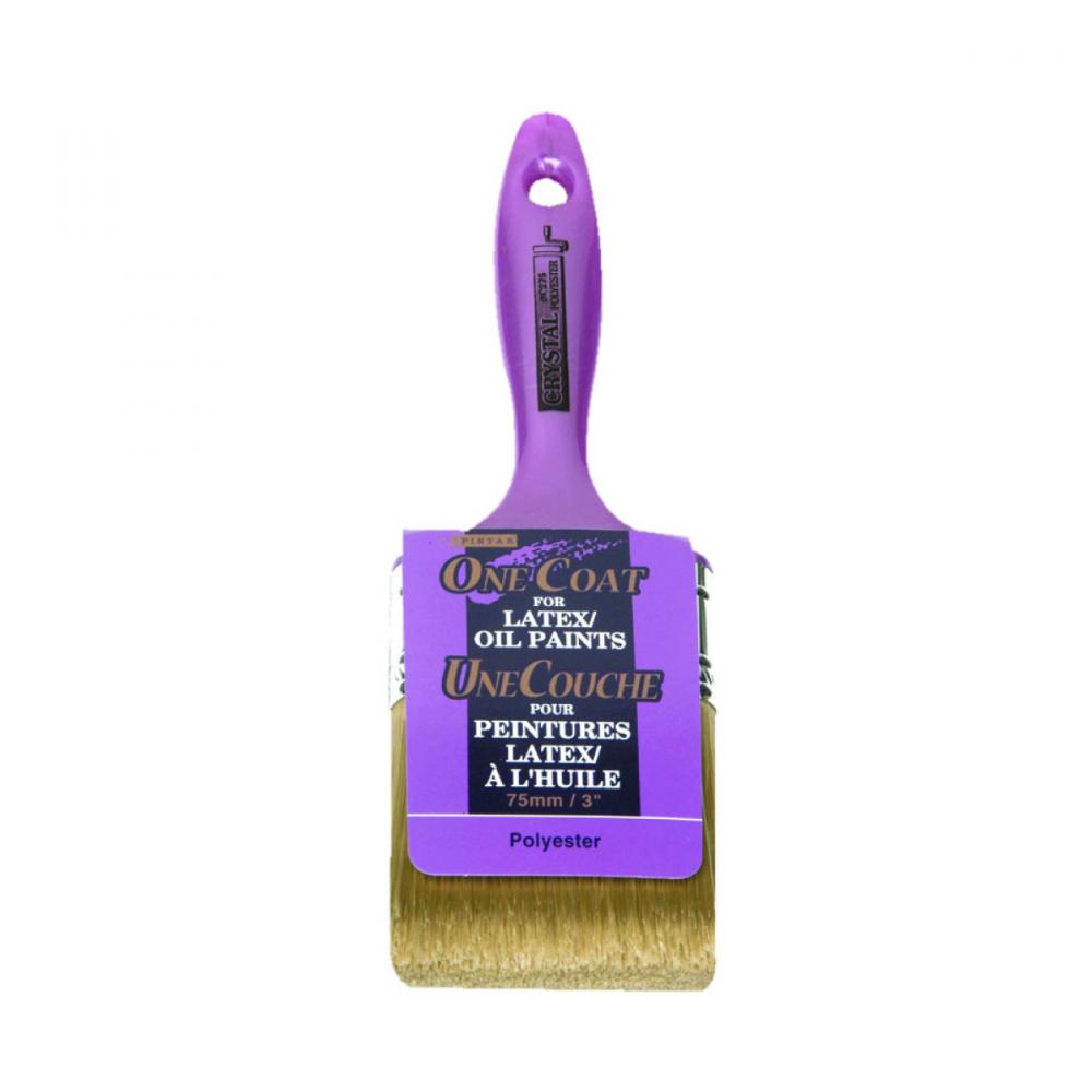 Paint Brush 75mm Crystal (One Coat) Polyester C275<span class=' ItemWarning' style='display:block;'>Item is usually in stock, but we&#39;ll be in touch if there&#39;s a problem<br /></span>
