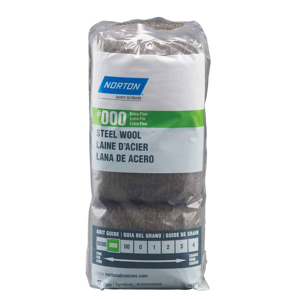 Steel Wool #000 Extra Fine 12pk<span class=' ItemWarning' style='display:block;'>Item is usually in stock, but we&#39;ll be in touch if there&#39;s a problem<br /></span>