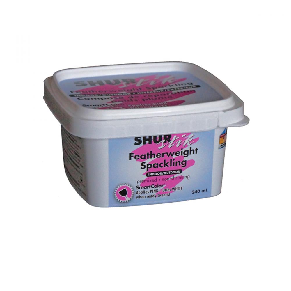 Shur-Stik Featherweight Spackling 240ml<span class=' ItemWarning' style='display:block;'>Item is usually in stock, but we&#39;ll be in touch if there&#39;s a problem<br /></span>