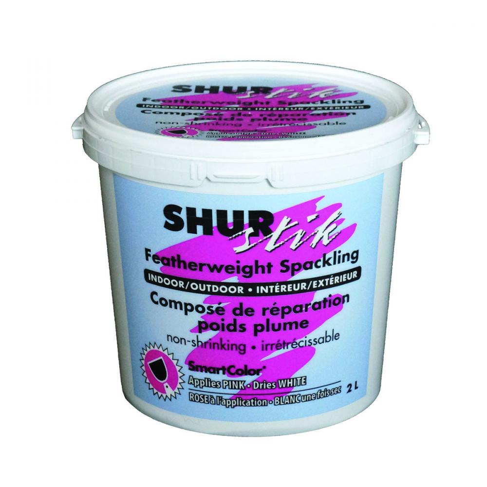 Shur-Stik Featherweight Spackling 2L<span class=' ItemWarning' style='display:block;'>Item is usually in stock, but we&#39;ll be in touch if there&#39;s a problem<br /></span>