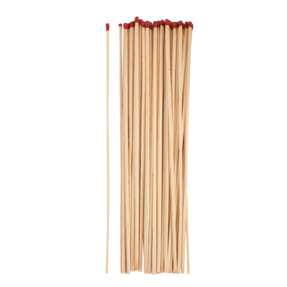 Wooden Fireplace & BBQ Matches 11&#34; 40Pk<span class=' ItemWarning' style='display:block;'>Item is usually in stock, but we&#39;ll be in touch if there&#39;s a problem<br /></span>
