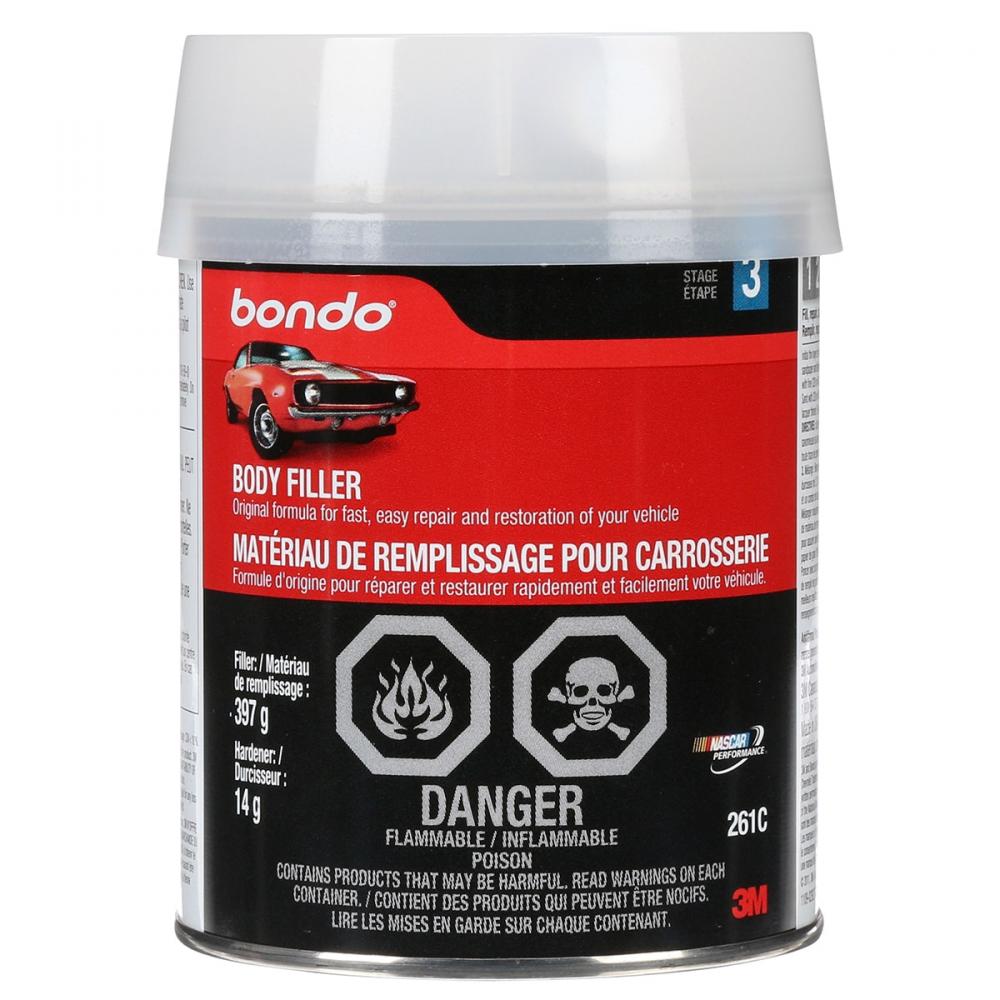 Bondo® Lightweight Auto Body Filller16oz<span class=' ItemWarning' style='display:block;'>Item is usually in stock, but we&#39;ll be in touch if there&#39;s a problem<br /></span>