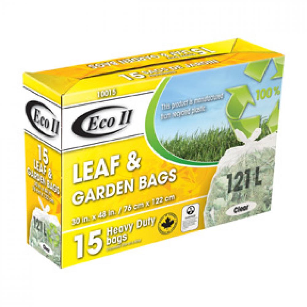 15PC Leaf & Garden Collection Bags 30x48in Clear<span class=' ItemWarning' style='display:block;'>Item is usually in stock, but we&#39;ll be in touch if there&#39;s a problem<br /></span>