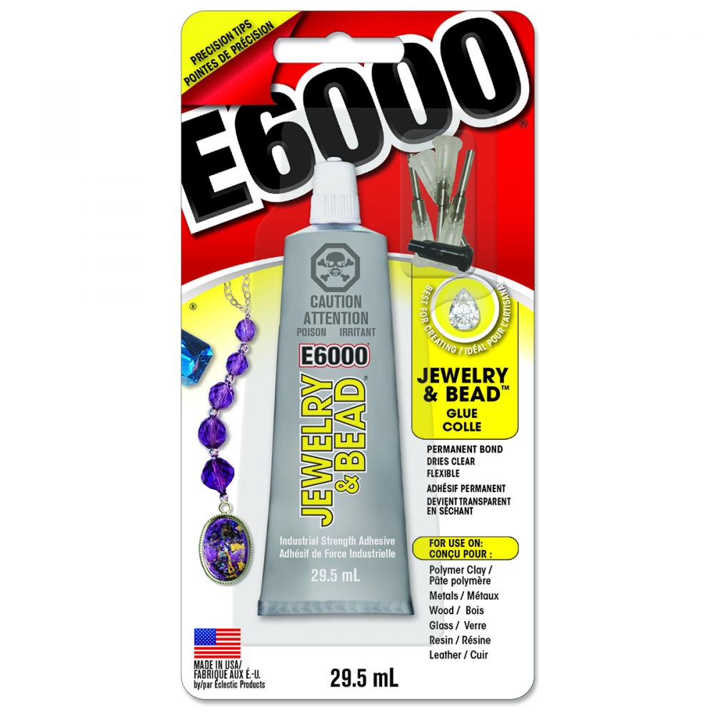 E6000 Jewellry &  Bead Adhesive Clear 29.5ml<span class=' ItemWarning' style='display:block;'>Item is usually in stock, but we&#39;ll be in touch if there&#39;s a problem<br /></span>