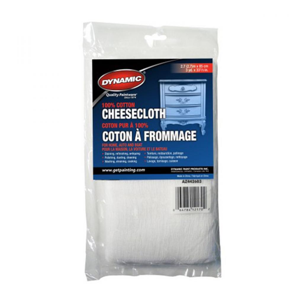 Cheesecloth 100% Cotton Weave 3yd<span class=' ItemWarning' style='display:block;'>Item is usually in stock, but we&#39;ll be in touch if there&#39;s a problem<br /></span>