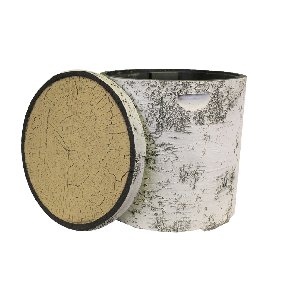 Surreal Cooler Birch-Look Log Design 90qt<span class=' ItemWarning' style='display:block;'>Item is usually in stock, but we&#39;ll be in touch if there&#39;s a problem<br /></span>