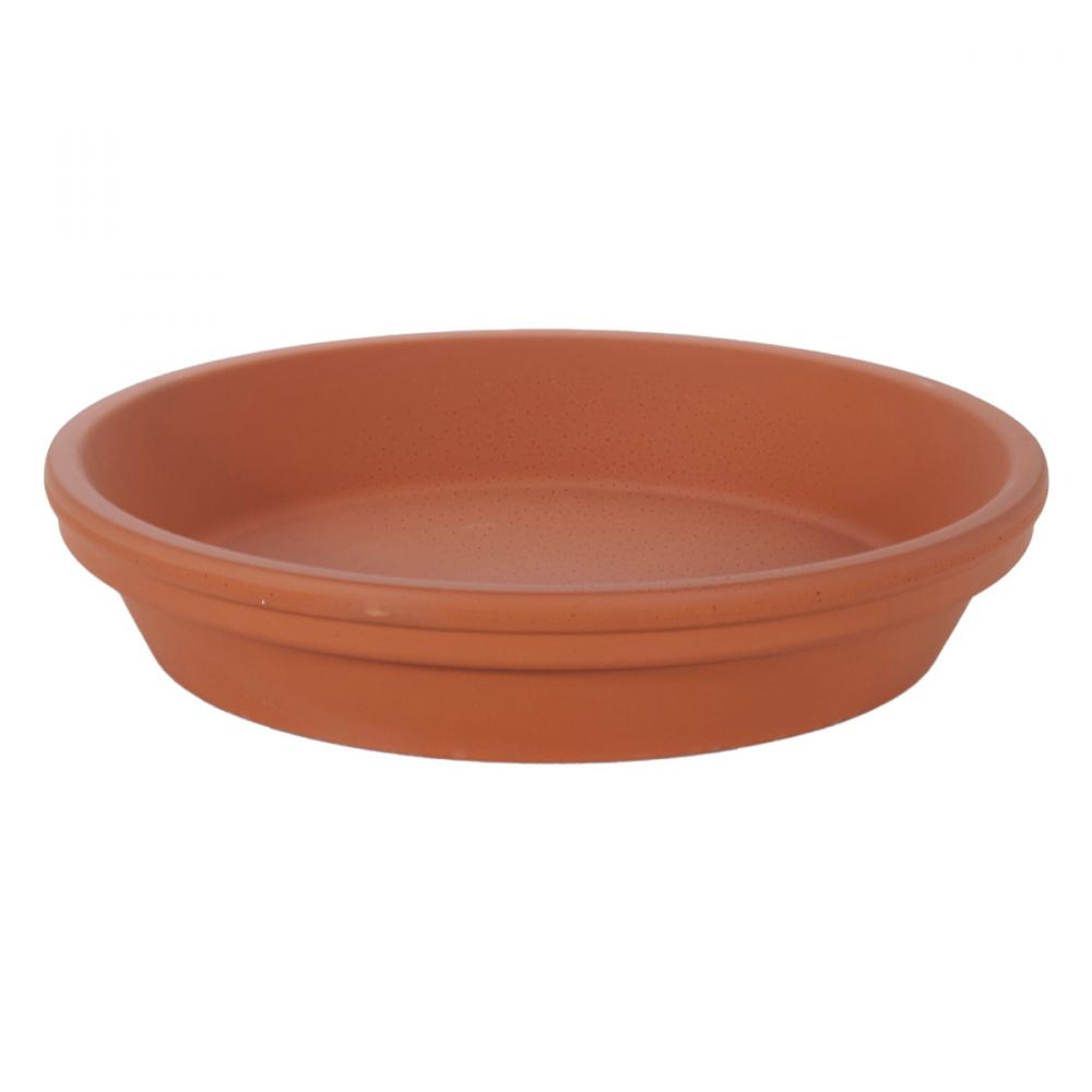 Spang Plant Saucer Clay Round Terracotta 4in<span class=' ItemWarning' style='display:block;'>Item is usually in stock, but we&#39;ll be in touch if there&#39;s a problem<br /></span>