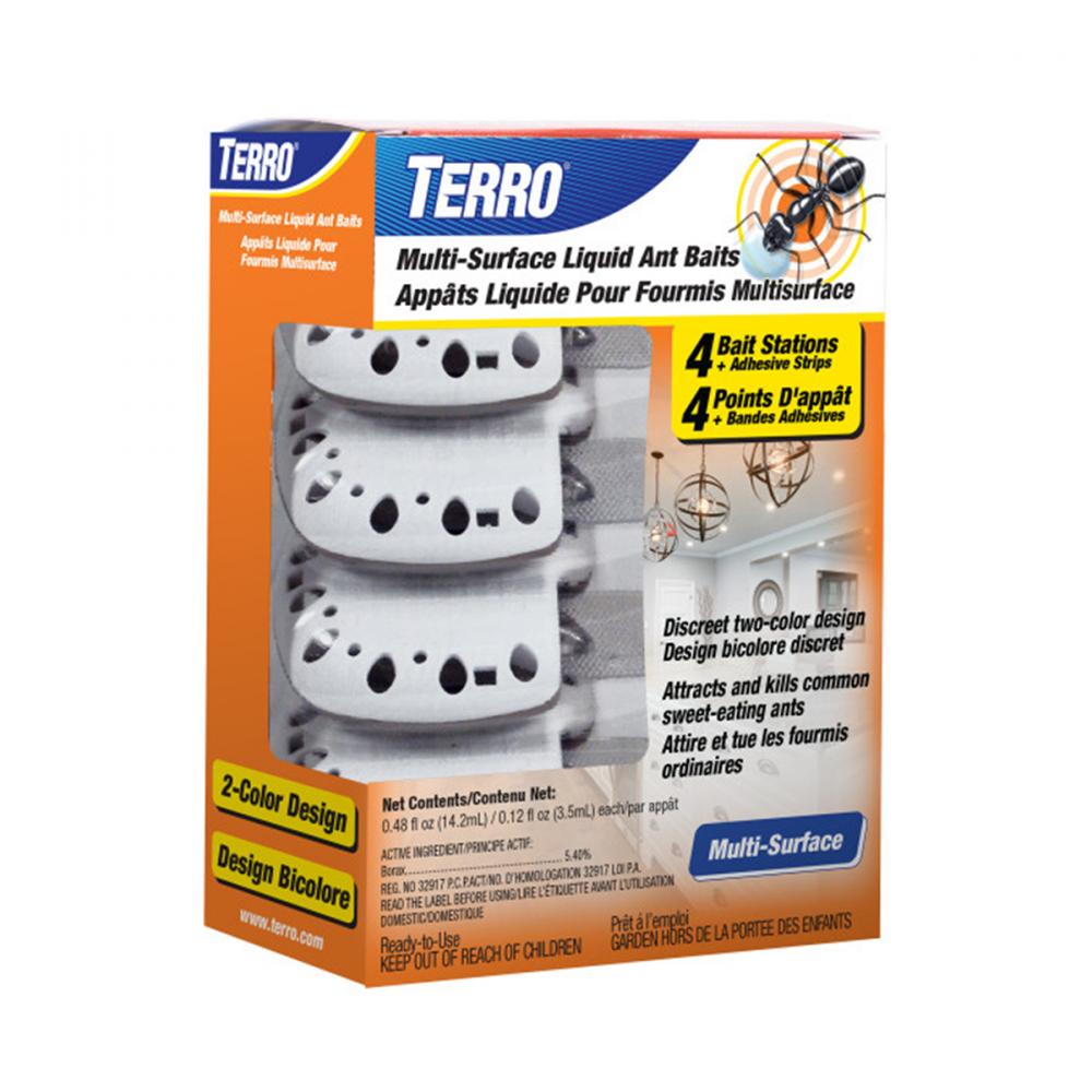 Multi-Surface Liquid Ant Bait Stations 4/Pk<span class=' ItemWarning' style='display:block;'>Item is usually in stock, but we&#39;ll be in touch if there&#39;s a problem<br /></span>
