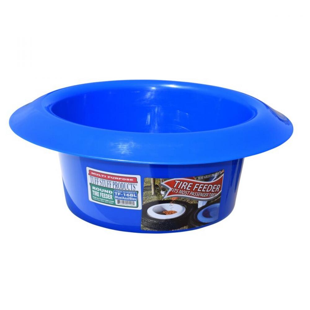 Tire Feeder Bowl Round 16Qt French Blue<span class=' ItemWarning' style='display:block;'>Item is usually in stock, but we&#39;ll be in touch if there&#39;s a problem<br /></span>