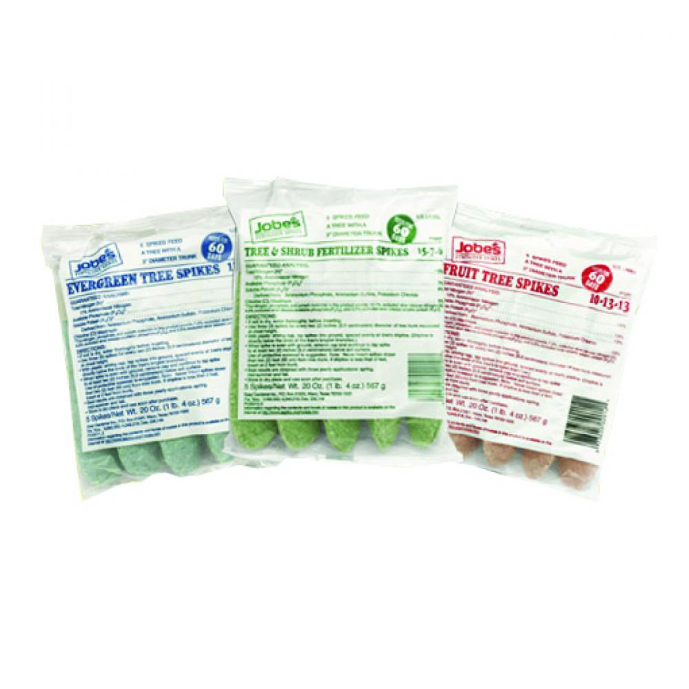 Evergreen Fertilizer Spikes 5/Pkg 11-3-4<span class=' ItemWarning' style='display:block;'>Item is usually in stock, but we&#39;ll be in touch if there&#39;s a problem<br /></span>