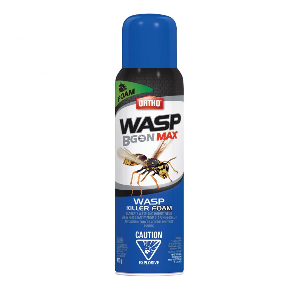 Wasp B Gon Max Wasp Killer Foam Aerosol 400g<span class=' ItemWarning' style='display:block;'>Item is usually in stock, but we&#39;ll be in touch if there&#39;s a problem<br /></span>