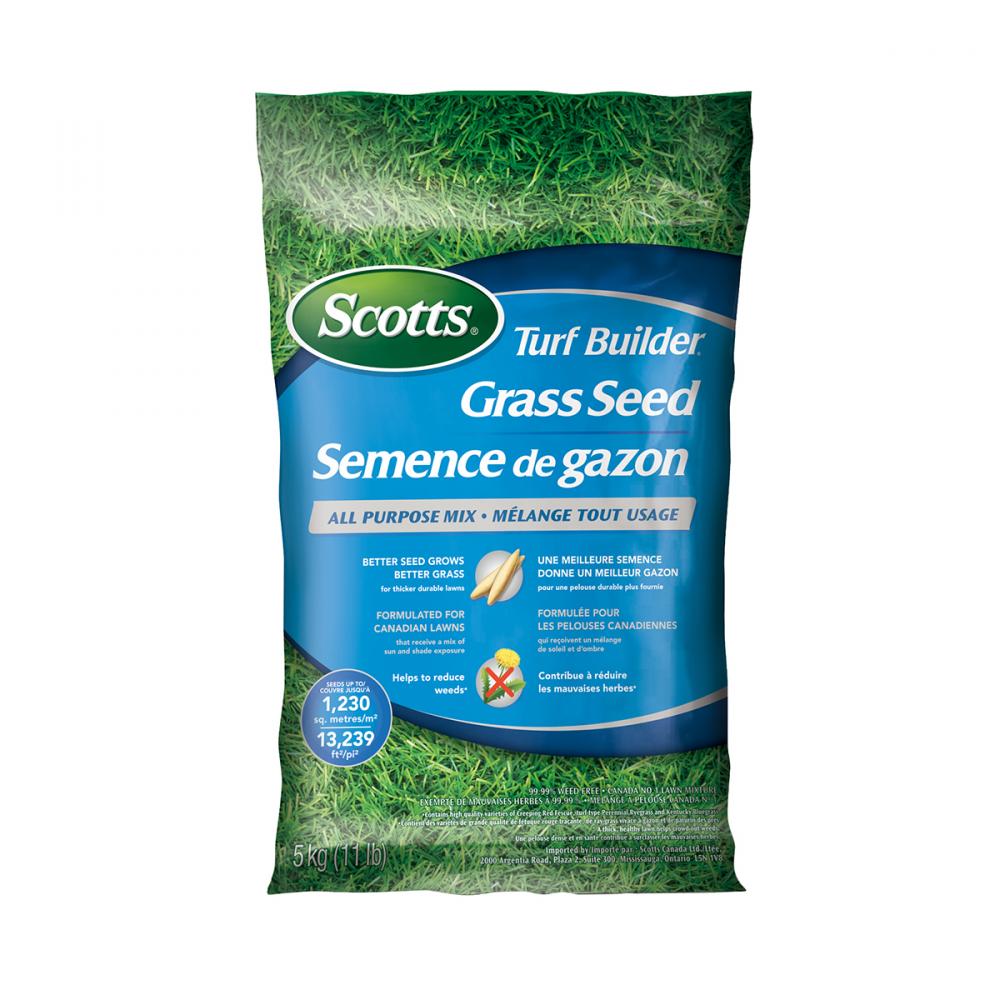 Turf Builder All Purpose Blend Grass Seed 5kg<span class=' ItemWarning' style='display:block;'>Item is usually in stock, but we&#39;ll be in touch if there&#39;s a problem<br /></span>