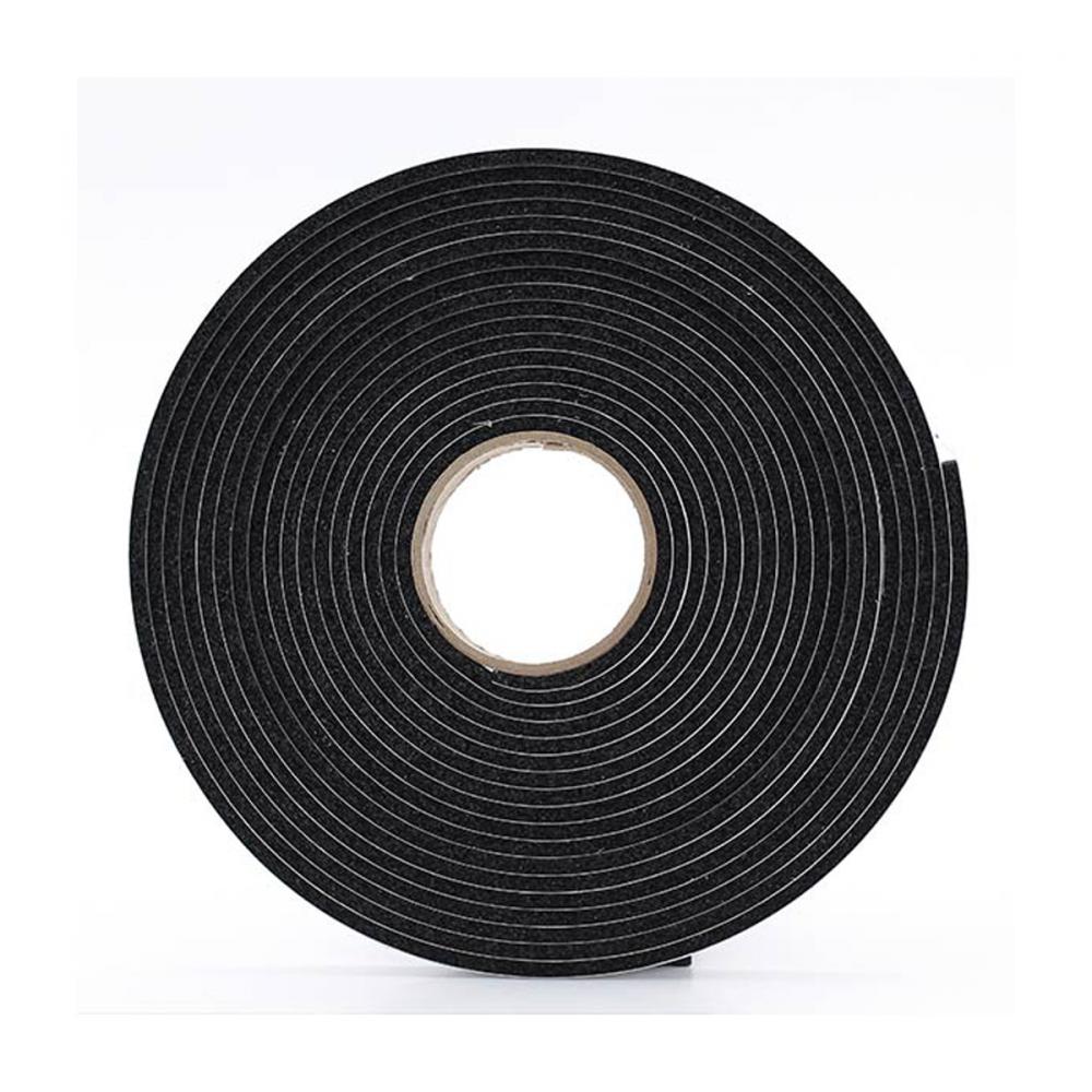 Moisture Proof Foam Insulating Tape 3/16in x 1¼in x 30ft Black<span class=' ItemWarning' style='display:block;'>Item is usually in stock, but we&#39;ll be in touch if there&#39;s a problem<br /></span>
