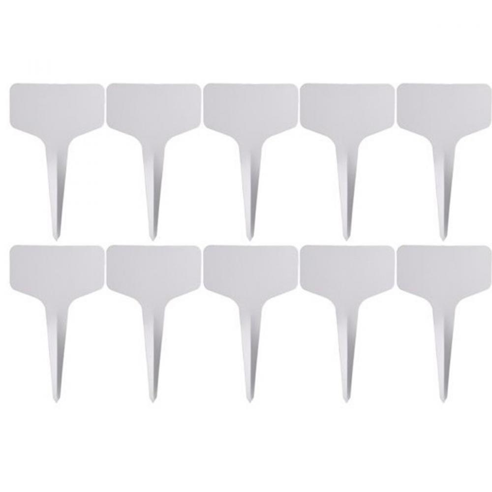 Garden Plant T-Labels 5cmW x 13cmH  White 10pk<span class=' ItemWarning' style='display:block;'>Item is usually in stock, but we&#39;ll be in touch if there&#39;s a problem<br /></span>