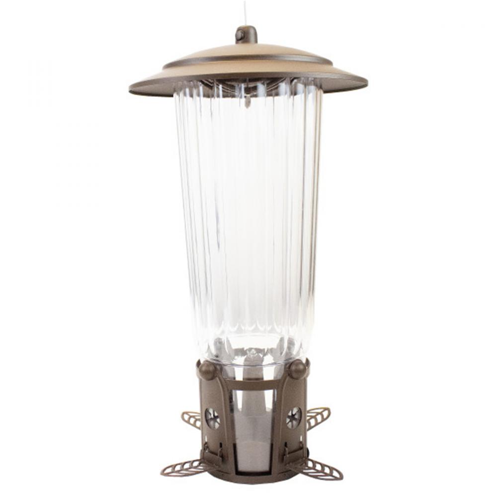 Wild Bird Feeder Squirrel Be Gone Max with Flexports Holds 4Lb of Seeds<span class=' ItemWarning' style='display:block;'>Item is usually in stock, but we&#39;ll be in touch if there&#39;s a problem<br /></span>