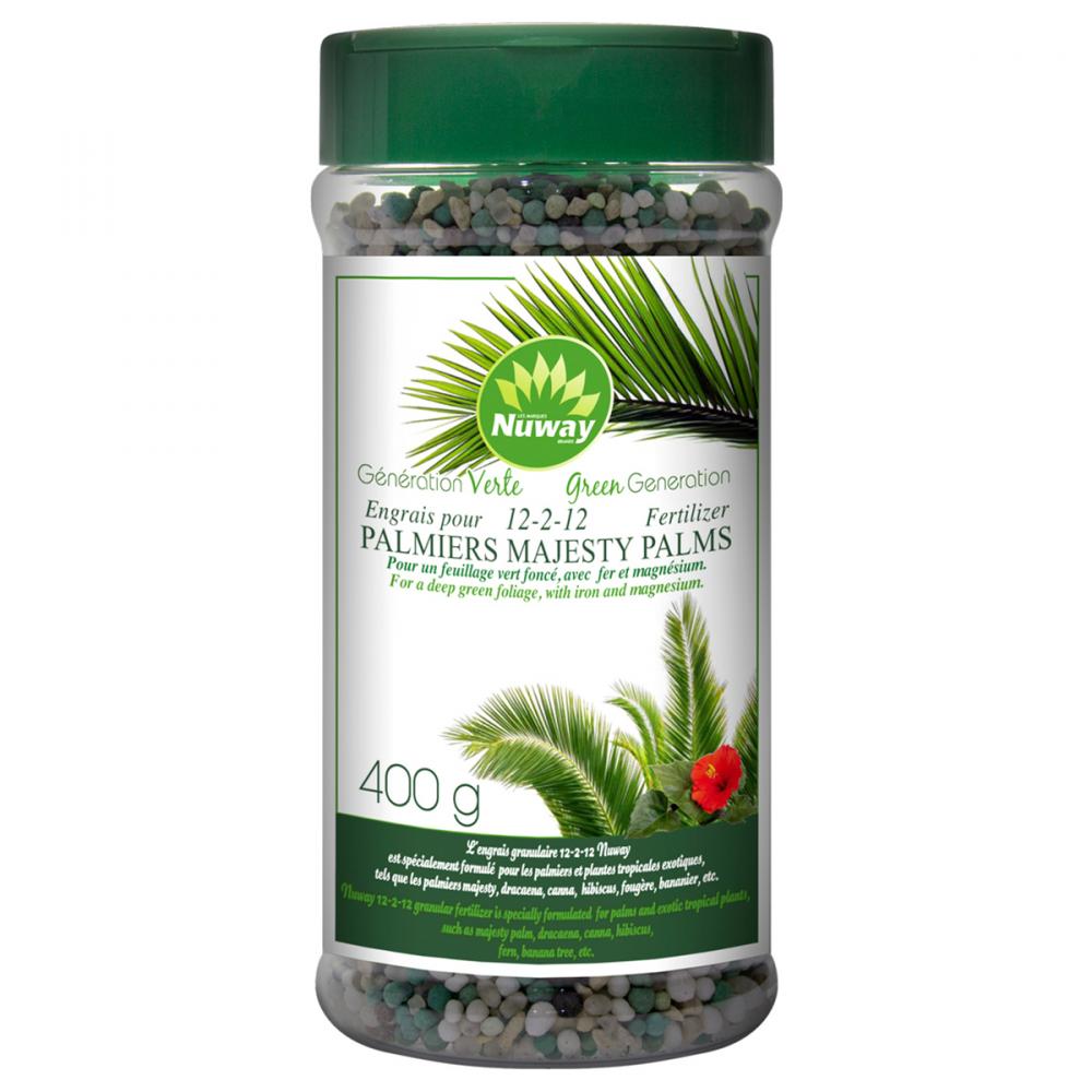 Green Generation Majesty Palm Fertilizer 12-2-12 400g<span class=' ItemWarning' style='display:block;'>Item is usually in stock, but we&#39;ll be in touch if there&#39;s a problem<br /></span>